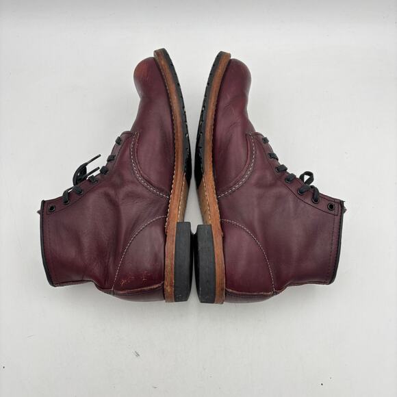 Red Wing 9011 Beckman Heritage Boots Men\'s 10 D Black Cherry Workwear USA main image 7
